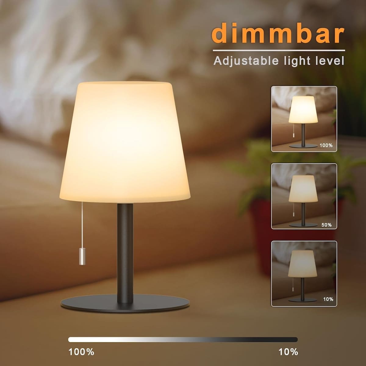 lampa do zahrady LED stmívací venkovní do domu na stol