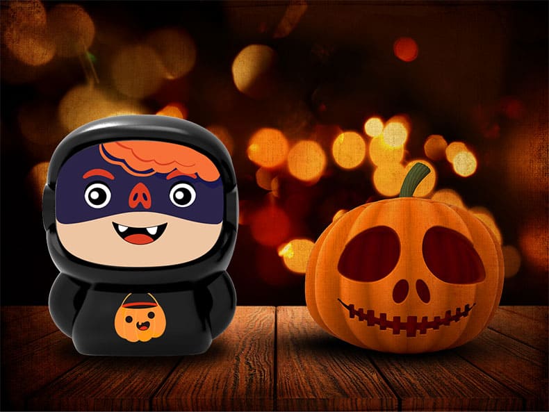 hallowensky reproduktor pro děti dětsky měnící tvar bluetooth