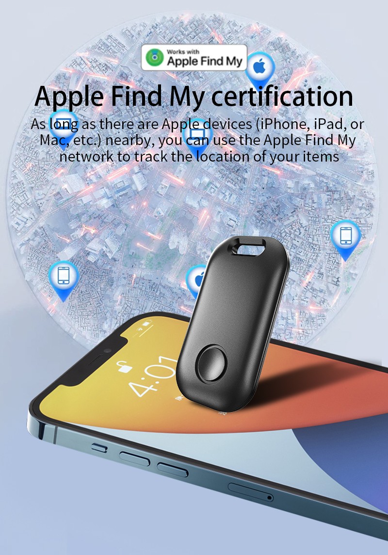 apple find my gps lokator vyhledávač klíčů