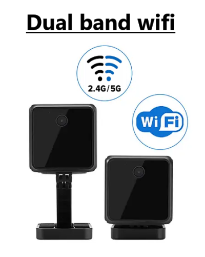 kamera s wifi dual band 2,4 či 5 ghz mini bezpečnostní